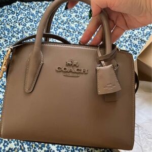 Leather Coach Bag